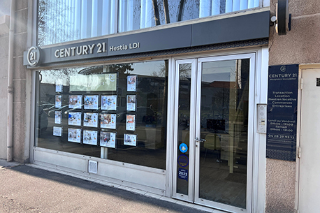 Façade de l'agence Hestia LDI à Lyon 8 Monplaisir